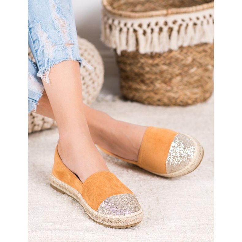 Seastar Espadrillas Con Glitter arancia giallo 1