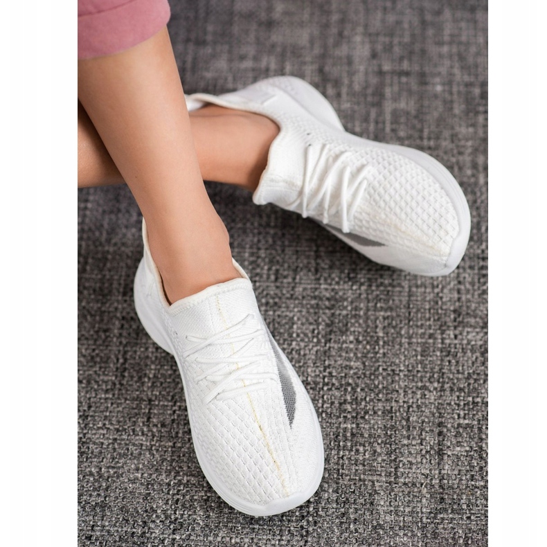Scarpe in tessuto MCKEYLOR bianca 1
