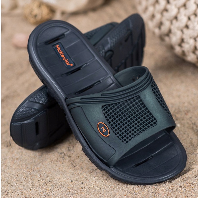 MCKEYLOR pantofole sportive blu 1