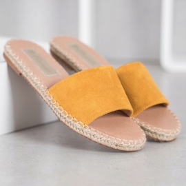 Renda Espadrillas leggere giallo 1