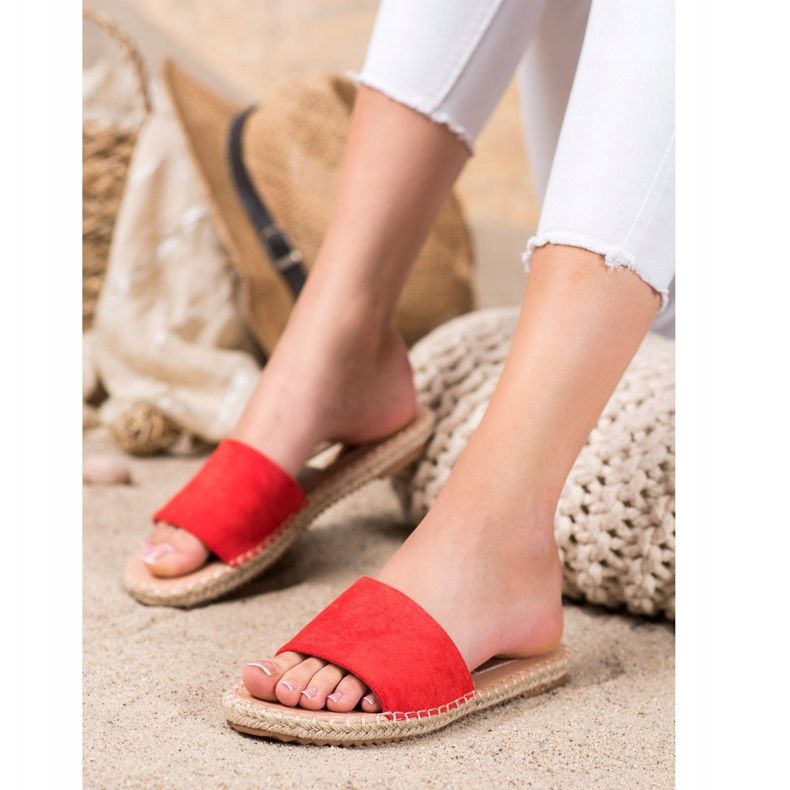Renda Espadrillas leggere rosso 1