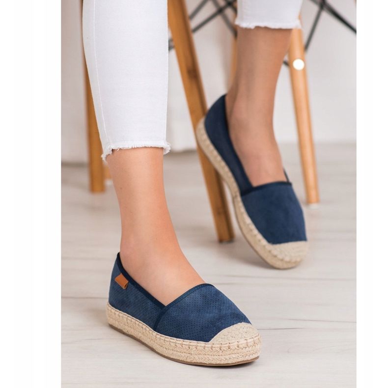 Goodin Espadrillas traforate blu navy 2