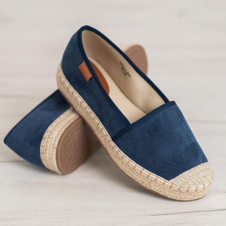 Goodin Espadrillas traforate blu navy 1