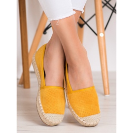 Goodin Espadrillas traforate giallo 1