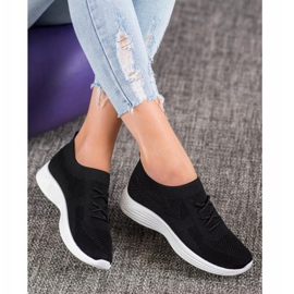 SHELOVET Scarpe traforate nere nero 2