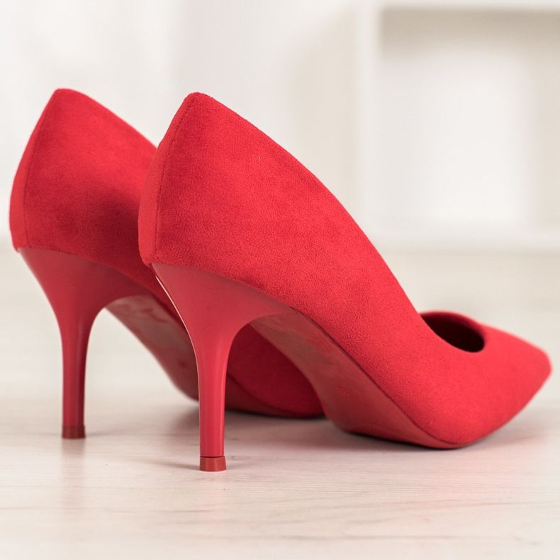 Small Swan Tacchi alti casual rosso 1