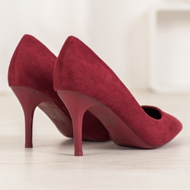 Small Swan Tacchi alti casual rosso 1