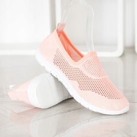 Bona Slipon traforati arancia 1