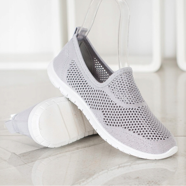 Bona Slipon traforati grigio 2