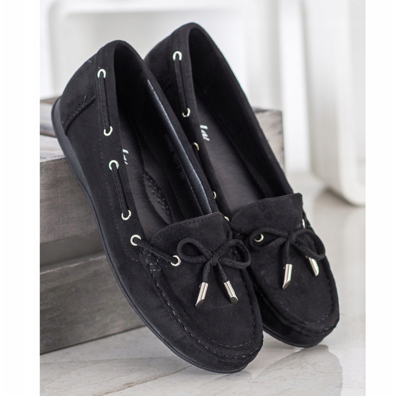 SHELOVET Mocassini neri casual nero 2