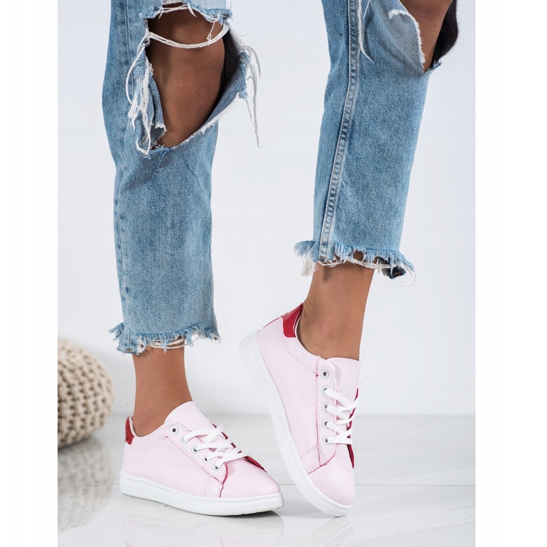 SHELOVET Scarpe sportive classiche rosa 2