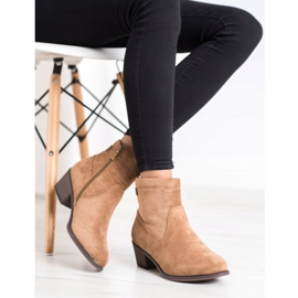 Camo Stivali casual su un post beige 1