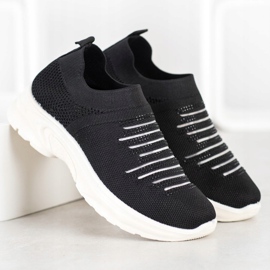 MCKEYLOR Scarpe Sportive Slip-On nero 2