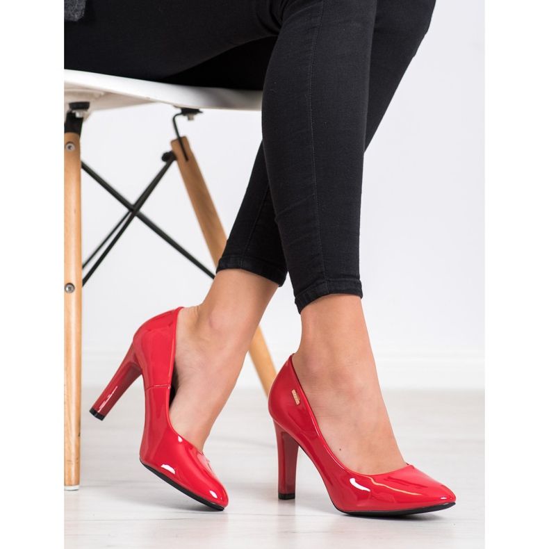 Goodin Décolleté con tacco alto rosso 1