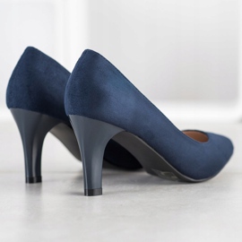 Goodin Décolleté in pelle scamosciata blu navy blu 1