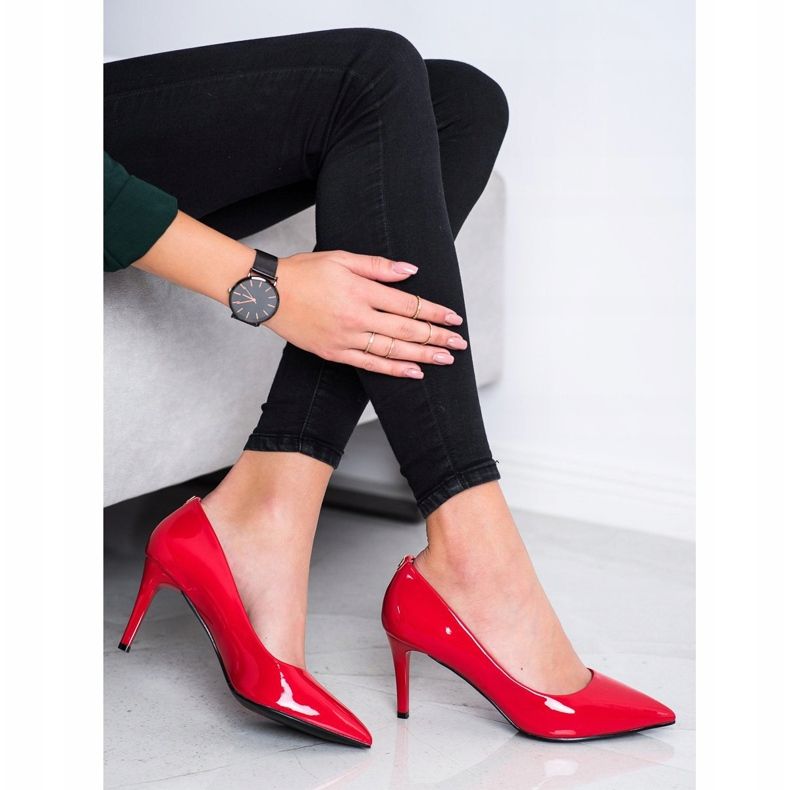 Goodin Tacchi alti alla moda rosso 1