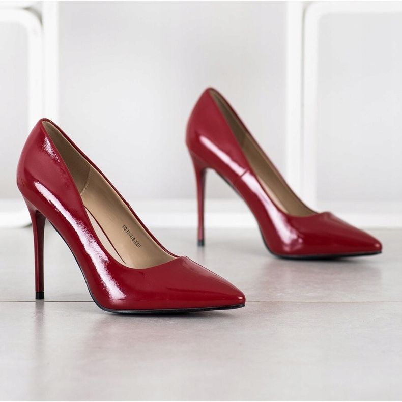 Goodin Tacchi alti alla moda rosso 1