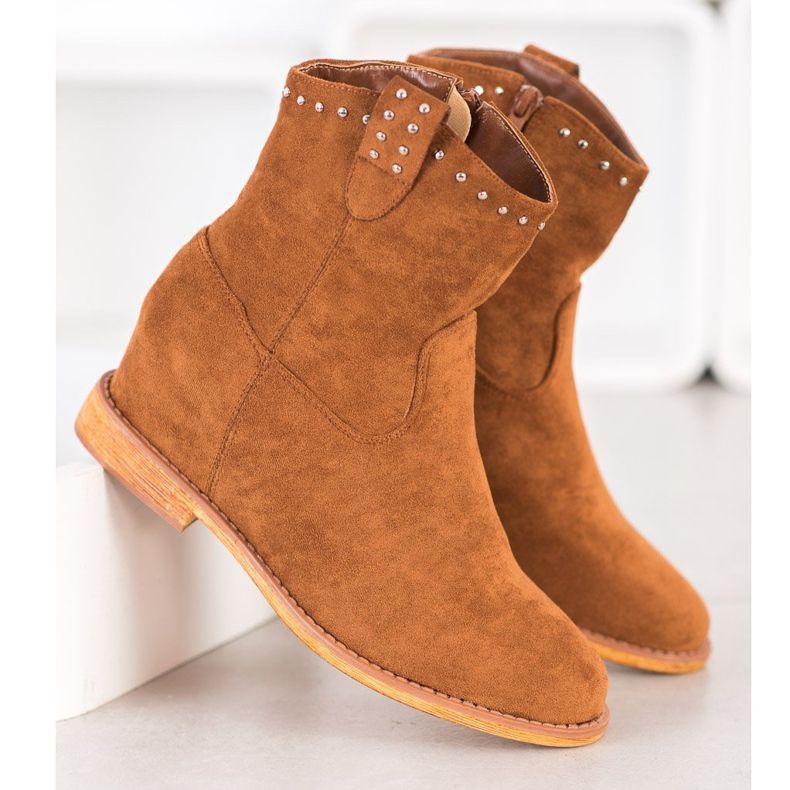 Super Mode Calde cowgirl marrone giallo 1