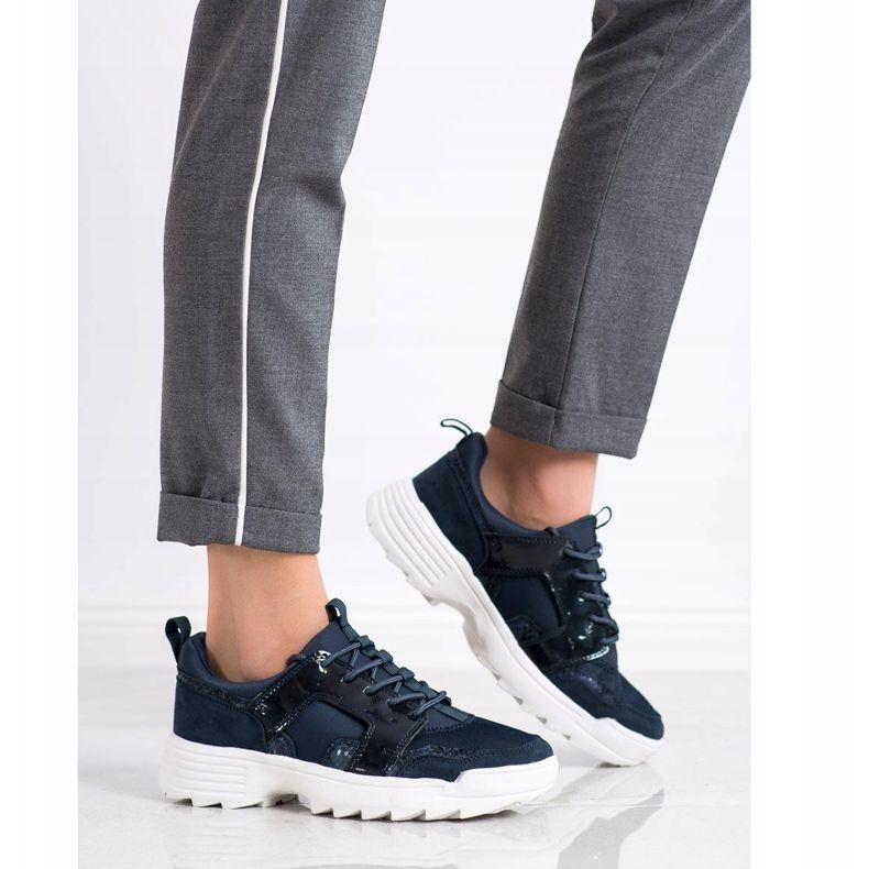 Kylie Sneakers blu navy chiaro 1