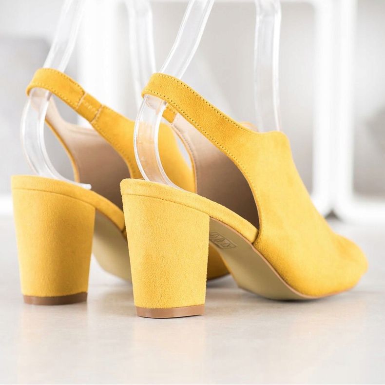 Goodin Sandali costruiti giallo 1