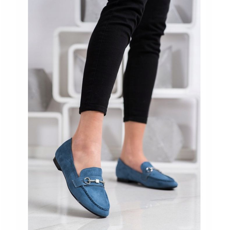 Goodin Mocassini eleganti blu 2