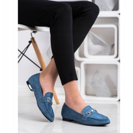 Goodin Mocassini eleganti blu 1