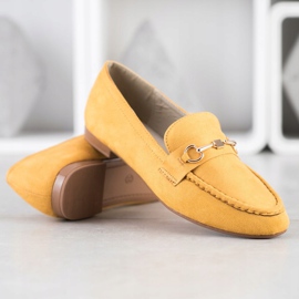 Goodin Mocassini eleganti giallo 2