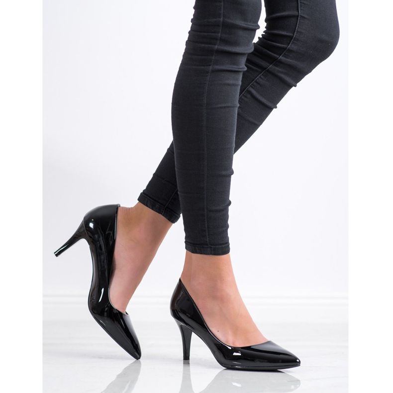 Goodin Décolleté classiche laccate nero 2
