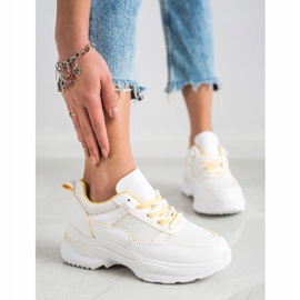 SHELOVET Sneakers bianche classiche bianco 2