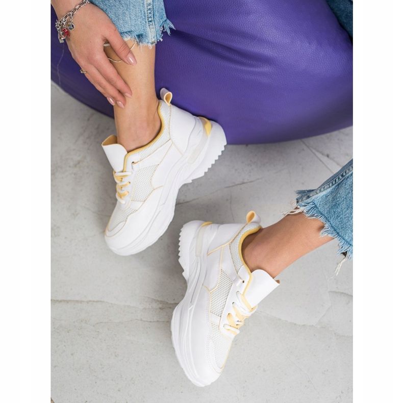 SHELOVET Sneakers bianche classiche bianca 1