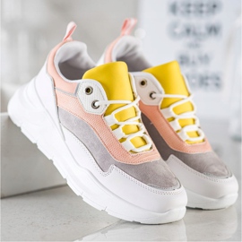 SHELOVET Sneakers allacciate alla moda multicolore 2