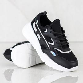 SHELOVET Scarpe da ginnastica nere casual nero 1