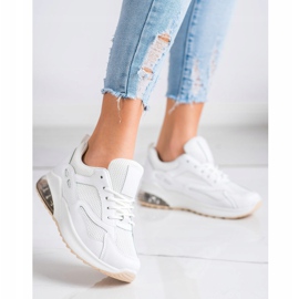SHELOVET Sneakers Bianche Con Rete bianco 1