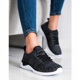 SHELOVET Scarpe sportive stringate nero 1