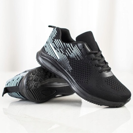 Bona Scarpe sportive leggere nero 1