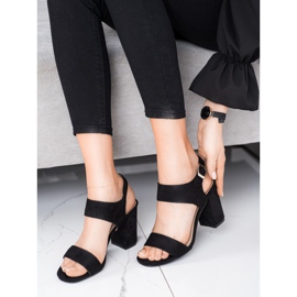 Sandali sul bar VINCEZA nero 1