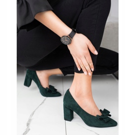 Décolleté Verdi Con Fiocco VINCEZA verde 1