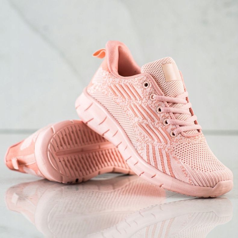 Bona Scarpe sportive traforate arancia 1
