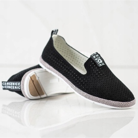 Filippo Slip in pelle casual nero 2