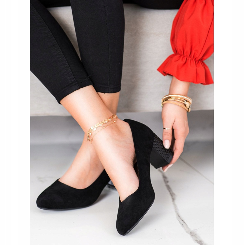 Décolleté Sergio Leone classiche nero 1