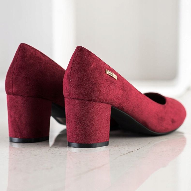 Décolleté Sergio Leone classiche rosso 1