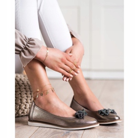 Ballerine con frange Sergio Leone marrone multicolore 2