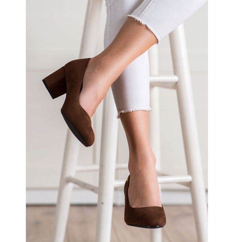 Décolleté Kalsic di Sergio Leone marrone 1