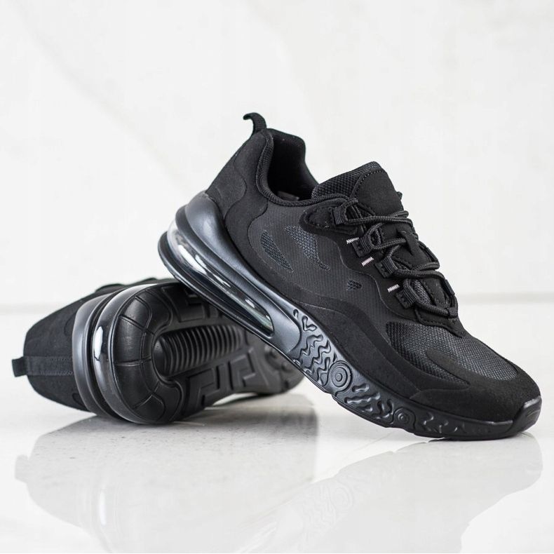 SHELOVET Sneakers in tessuto nero 1