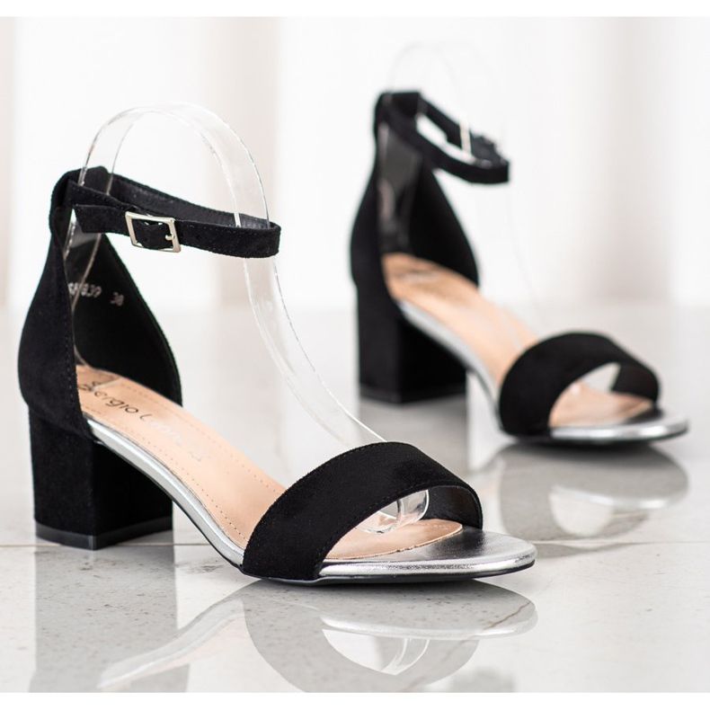 Sandali su un bar Sergio Leone nero 1