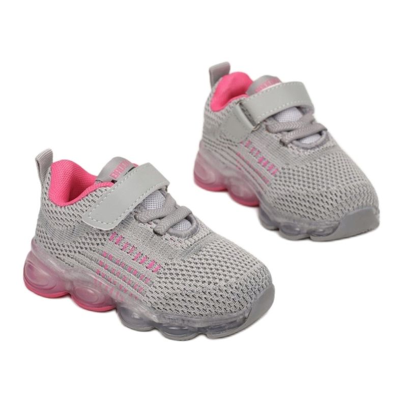Vices Morse 1XC8078-LED-197-grigio / fucsia 1