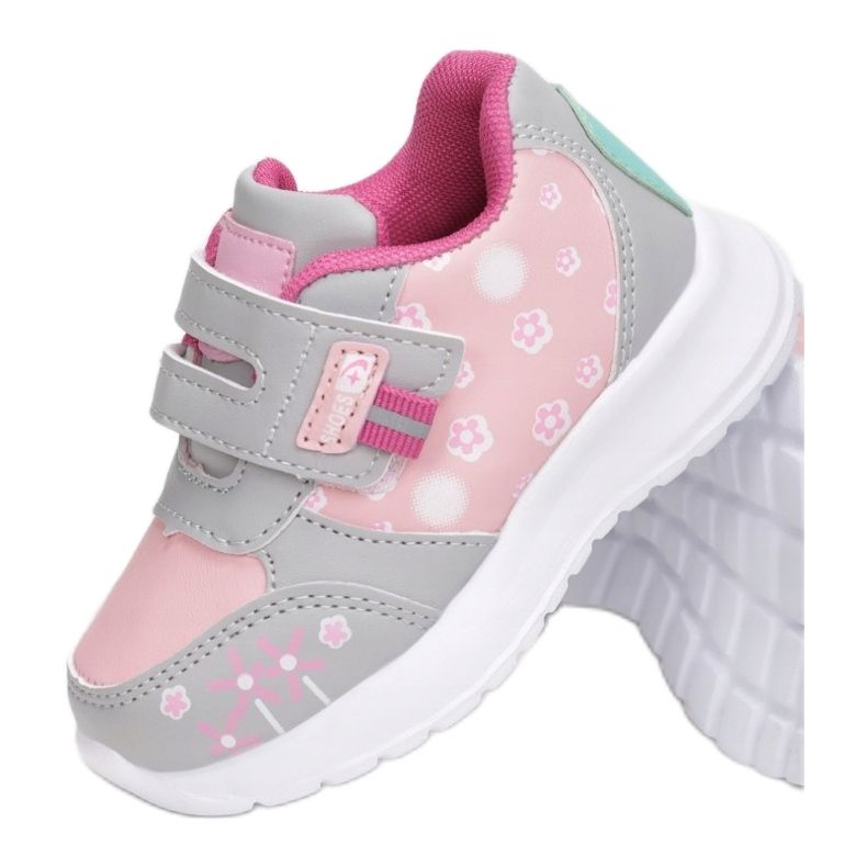 Vices Morse 1XC8183S-466-1.grigio / rosa multicolore 1