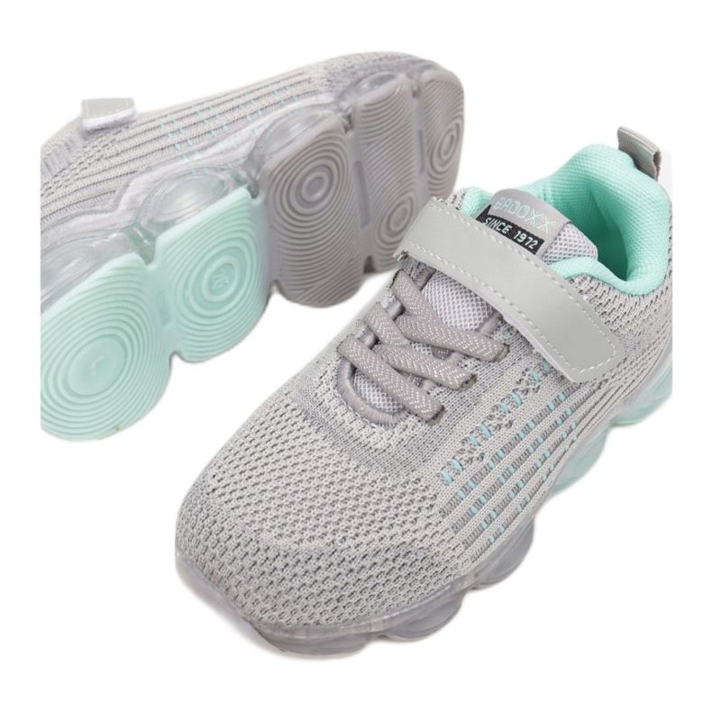 Vices Morse 3XC8078-LED-443-grigio / menta 1