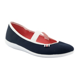 Sneakers da donna ceca Befado 493q002 blu navy bianco 1