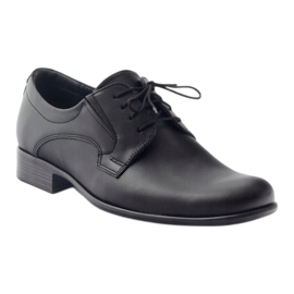 Scarpe classiche da uomo TUR 308 nere nero 1